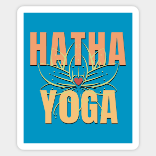 Hatha Yoga Sticker